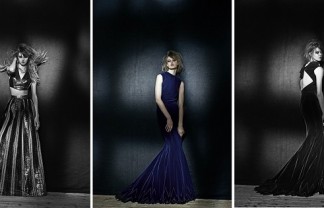 "Series captured in honor of designer Azzedine Alaïa exhibition in Paris at the Palais Galliera (Museum of Fashion) by Peter Lindbergh features Lindsey Wixson."