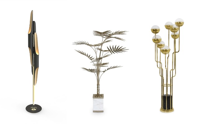 Coltrane + Ivette + Niku Floor Lamps
