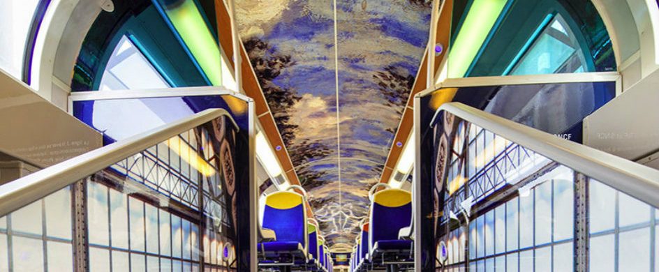 Famous Artwork In French Public Trains