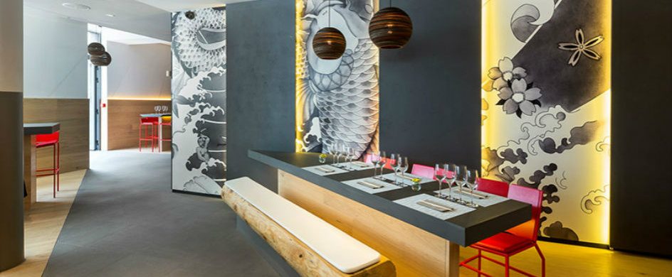 Vincent Coste Designs Japanese Restaurant With Tattoos