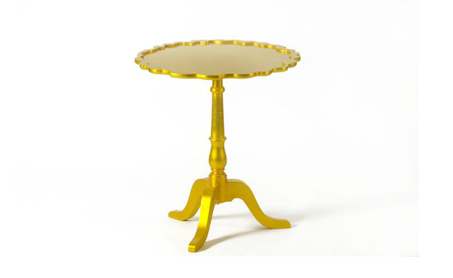 Shield Side Table