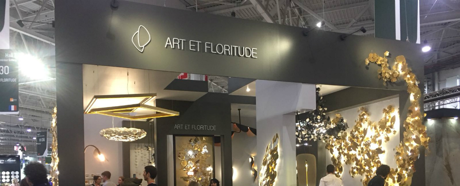 Art et Floritude's Ingenious Luminaires at Maison et Objet 2018