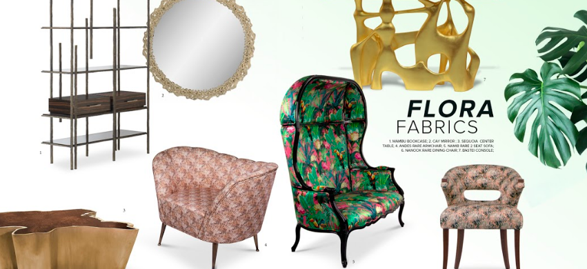 Flora Fabrics, An Inspiring Lifetime Trend Décor