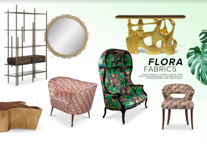 Flora Fabrics, An Inspiring Lifetime Trend Décor