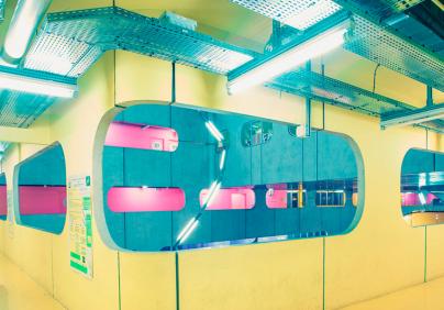Admire This Color Palette At Pierre and Marie Curie University, in Paris