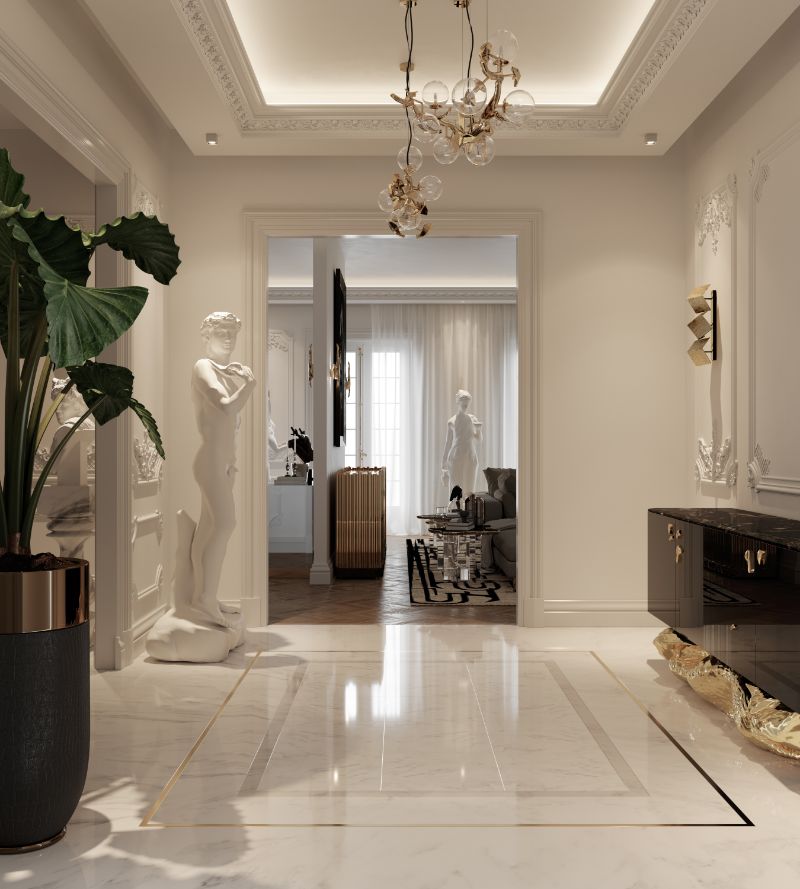 Interior Design Inspiration: Parisian Multi-Million Dollar Luxury Penthouse